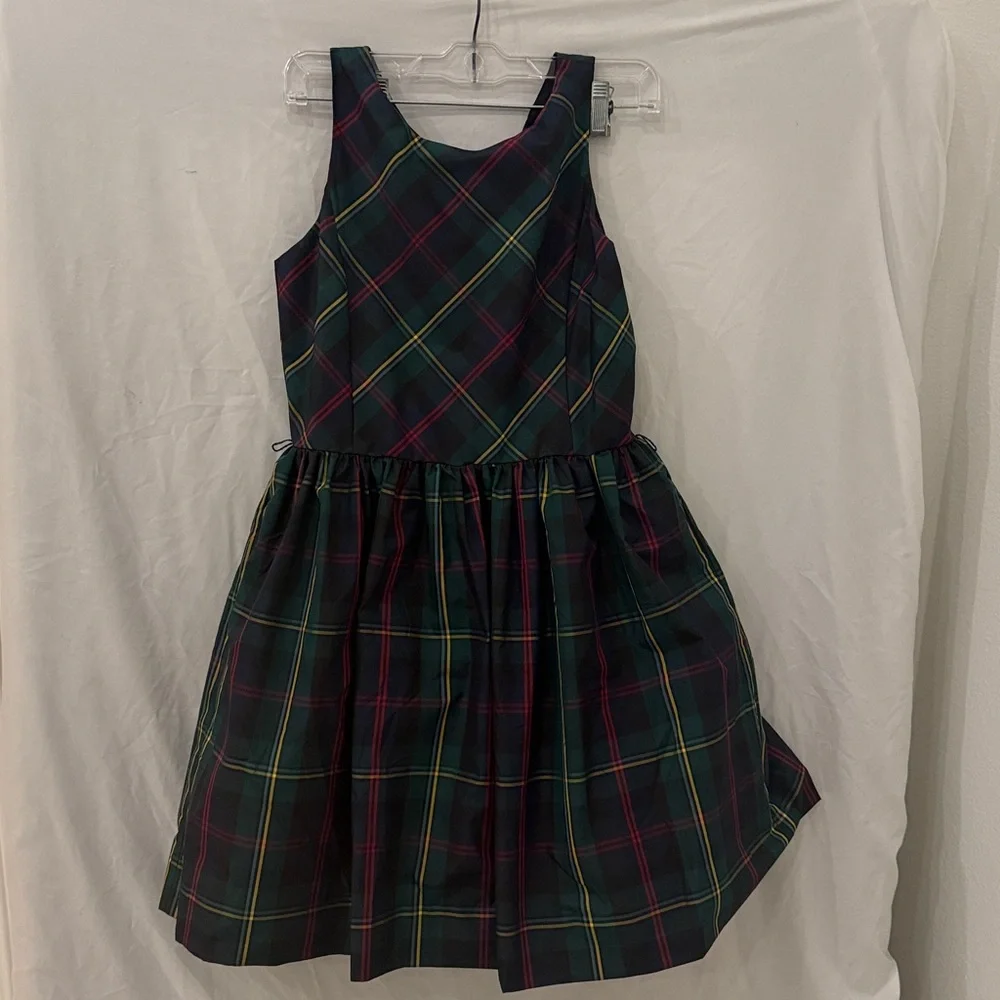 Polo Ralph Lauren sz 16 Girls tartan Dress